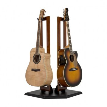 Fender Wood Hanging Display Stand - Double Guitar Stand Cherry купить