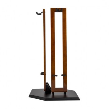 Fender Wood Hanging Display Stand - Double Guitar Stand Cherry купить