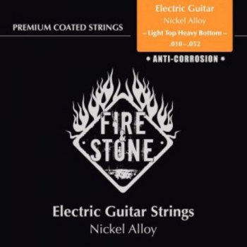 Fire & Stone E-Guitar Strings 10-52 Coated Light Top Heavy Bottom купить