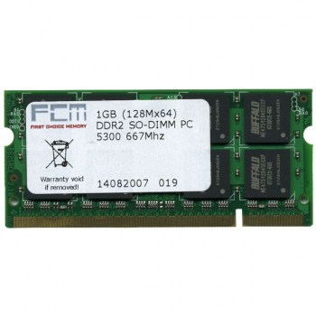 First Choice 1GB DDR2 PC5300 SO-DIMM for MacBook Pro and Intel iMac купить