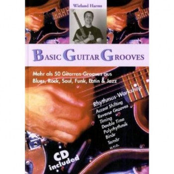 Gerig-Verlag Basic Guitar Grooves Wieland Harms, Buch/CD купить