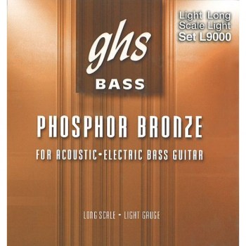 GHS 4 String A-Bass Phosphorus Bronze 40-96 Standard Long Scale 40-56-76-96 купить