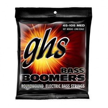 GHS Bass,4er,45-105,Boomers Roundwound Long Scale купить