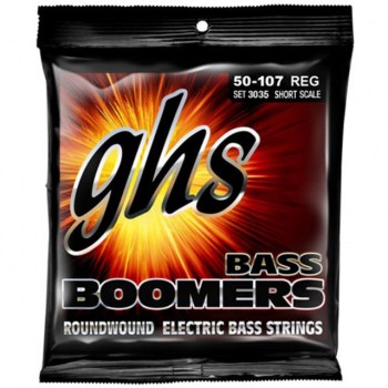GHS 4 String Bass Boomers 50-107 Short Scale 50-70-90-107 купить