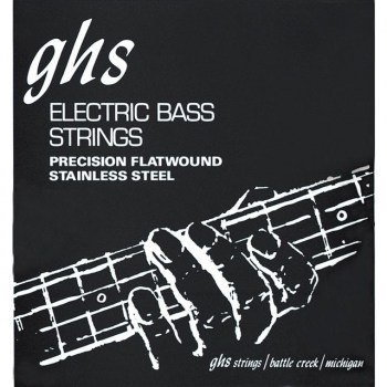 GHS 4 String Bass Precision Flatwound Short Scale 45-60-75-95 купить
