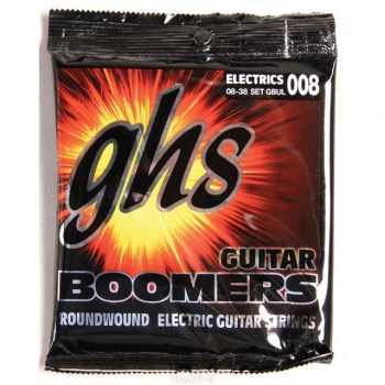 GHS E-Git.Saiten 08-38 Boomers Nickel Plated Roundwound купить