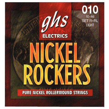 GHS E-Git.Saiten,10-46,Nickel Rockers Rollerwound купить