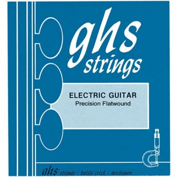 GHS E-Git.Saiten,11-46,Precision Flatwound,Stainless Steel купить