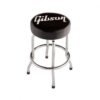 Gibson Barstool with Seat Logo, Black купить