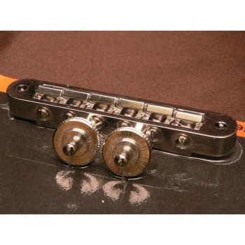 Gibson Nickel Nashville Tune-O-Matic w/ Full Assembly купить