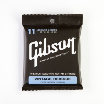 Gibson SEG-VR11 Vintage Reissue 11-50 Pure Nickel Medium Lights купить