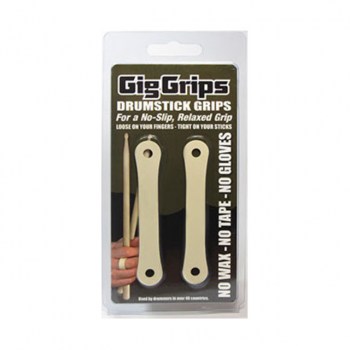 Gig Grips Drumstick Grips, White, Donot lose your sticks купить