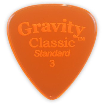 Gravity Guitar Picks GCLS3P Classic Standard 3,0 mm купить