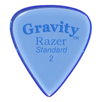 Gravity Guitar Picks GRAS2P Razer Standard 2,0 mm купить