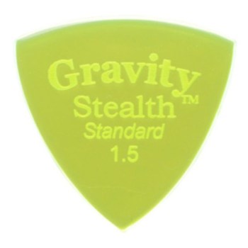 Gravity Guitar Picks GSSS15P Stealth Standard 1,5 mm купить