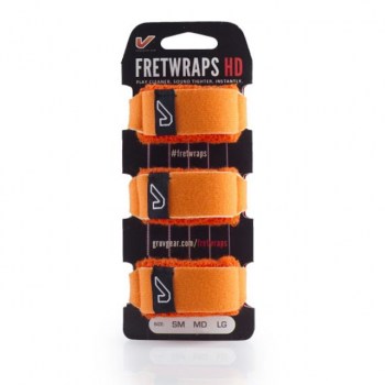 Gruv Gear Fret Wraps HD Flare Orange Large, 3er Pack купить