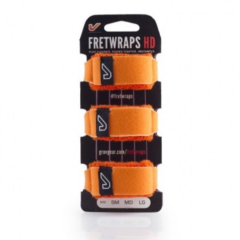 Gruv Gear Fret Wraps HD Flare Orange Small, 3er Pack купить