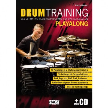 Hage Musikverlag Drum Training Playalong купить