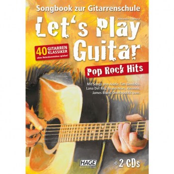 Hage Musikverlag Let's Play Guitar Pop Rock Hits купить