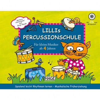 Hage Musikverlag Lilis Percussionschule Hintermeier, Baude mit CD купить