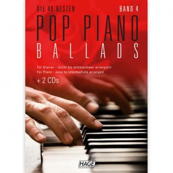 Hage Musikverlag Pop Piano Ballads 4 купить