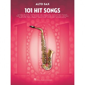 Hal Leonard 101 Hit Songs For Alto Saxophone купить