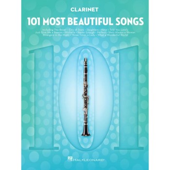 Hal Leonard 101 Most Beautiful Songs For Clarinet купить