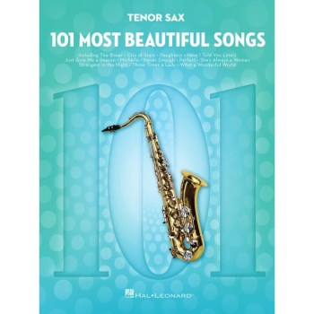 Hal Leonard 101 Most Beautiful Songs For Tenor Sax купить