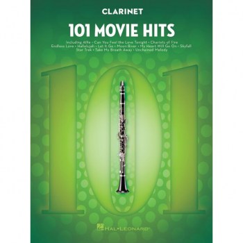 Hal Leonard 101 Movie Hits For Clarinet купить
