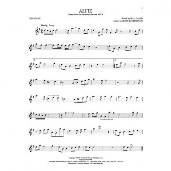 Hal Leonard 101 Movie Hits For Tenor Saxophone купить