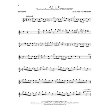 Hal Leonard 101 Movie Hits For Tenor Saxophone купить