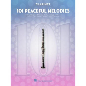 Hal Leonard 101 Peaceful Melodies For Clarinet купить