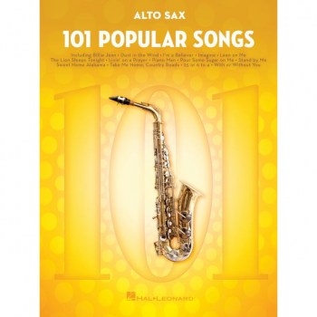 Hal Leonard 101 Popular Songs For Alto Saxophone купить