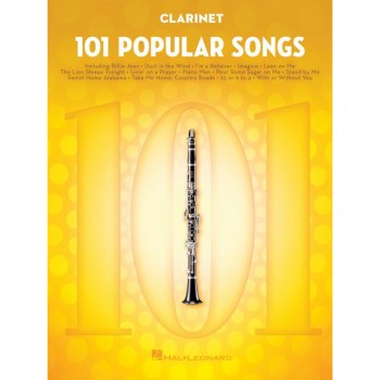 Hal Leonard 101 Popular Songs For Clarinet купить