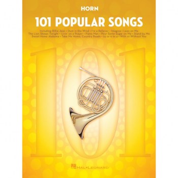 Hal Leonard 101 Popular Songs For Horn купить