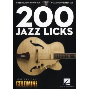 Hal Leonard 200 Jazz Licks DVD купить