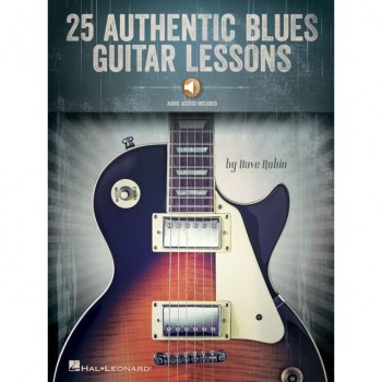 Hal Leonard 25 Authentic Blues Guitar Lessons купить