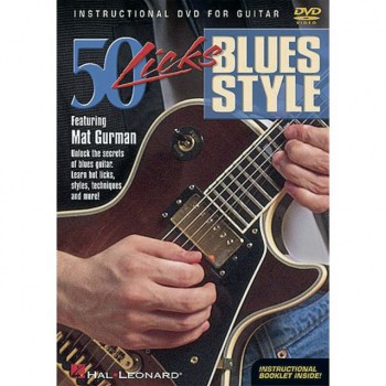 Hal Leonard 50 Licks - Blues style DVD купить