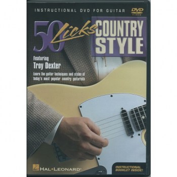 Hal Leonard 50 Licks - Country style DVD купить