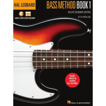 Hal Leonard Bass Method Book 1 – Deluxe Beginner Edition купить