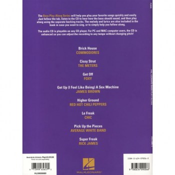 Hal Leonard Bass Play-Along - Funk Vol. 5, Bass TAB купить