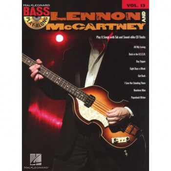 Hal Leonard Bass Play-Along - Lennon And McCartney Vol. 13, Bass TAB купить