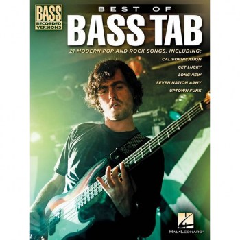 Hal Leonard Best Of Bass TAB Bass Recorded Versions купить