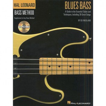 Hal Leonard Blues Bass Method Ed Friedland, inkl. CD купить