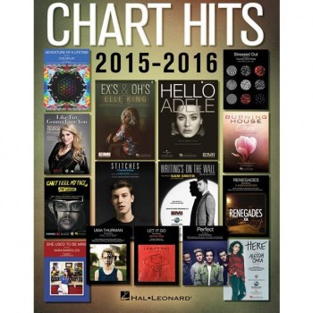 Hal Leonard Chart Hits Of 2015-2016 Easy Piano купить