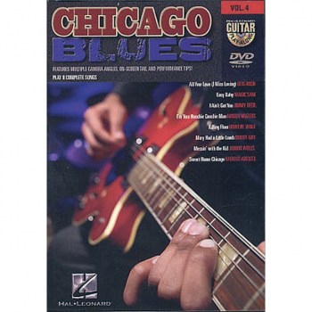 Hal Leonard Chicago Blues Guitar Play Along DVD купить