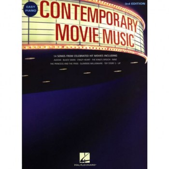Hal Leonard Contemporary Movie Music 3rd Edition, Piano (PF) купить