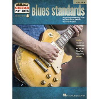 Hal Leonard Deluxe Guitar Play-Along: Blues Standards купить