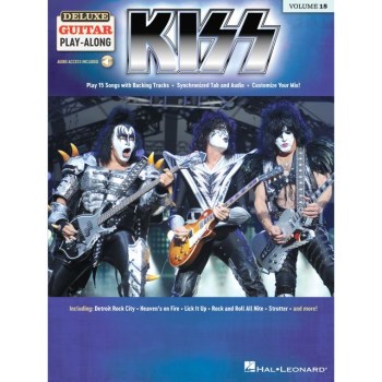 Hal Leonard Deluxe Guitar Play-Along: Kiss купить