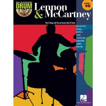 Hal Leonard Drum Play Along - Lennon & Mc Cartney, Book and CD купить